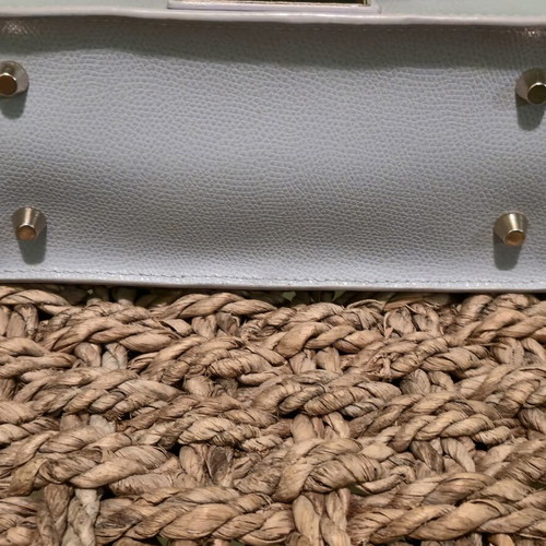 Furla Metropolis shoulder bag like new, blue turquoise leather