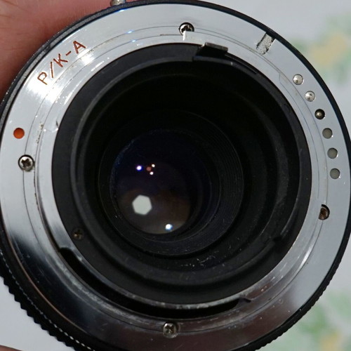 Vivitar 75-300mm f/4.5-5.6 MC Macro Focusing Zoom Lens used, Pentax P/K A mount