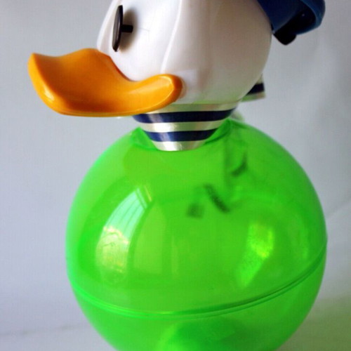 Vintage 70's Donald Duck candy container Disney figure new
