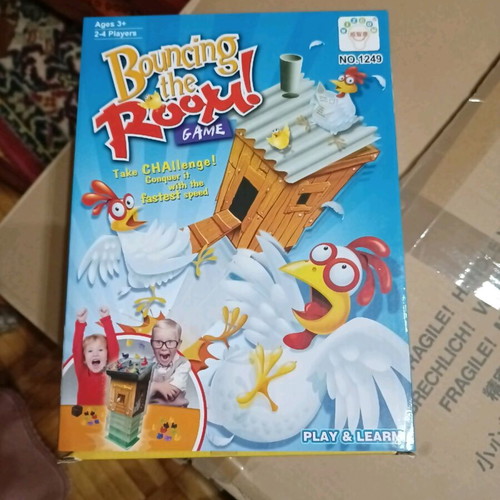 Bouncing the Room board game like new