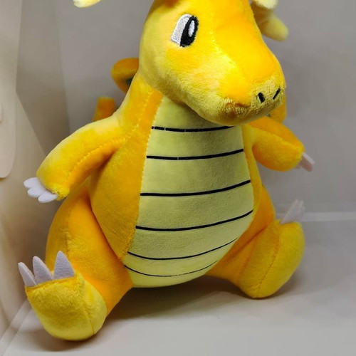 Pokemon Dragonite plush toy like new, yellow 20cm
