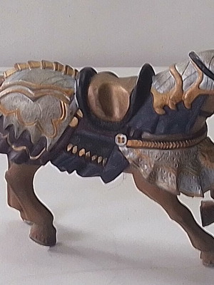 Φιγούρα άλογο Bully Papo Horse Knight Farm μεταχειρισμένη