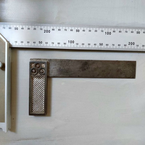 Metal Carpenter's Square 300mm used, angle ruler
