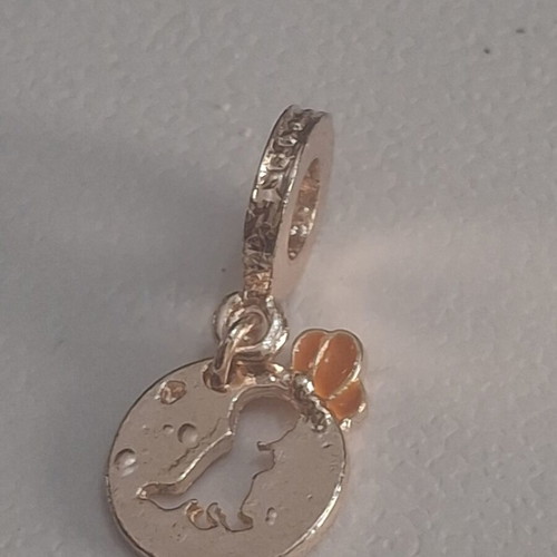 Charm for bracelets dangle rose gold like new