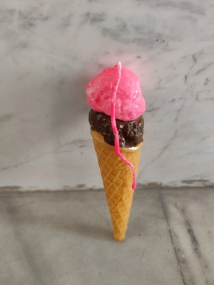 Children's Easter candle «Ice Cream» new