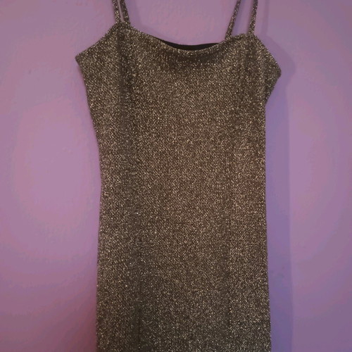 H&M dress like new with glitter and straps, size S