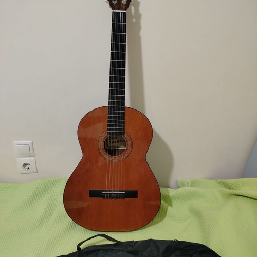 Juan Martinez No 20 classical guitar with case and accessories