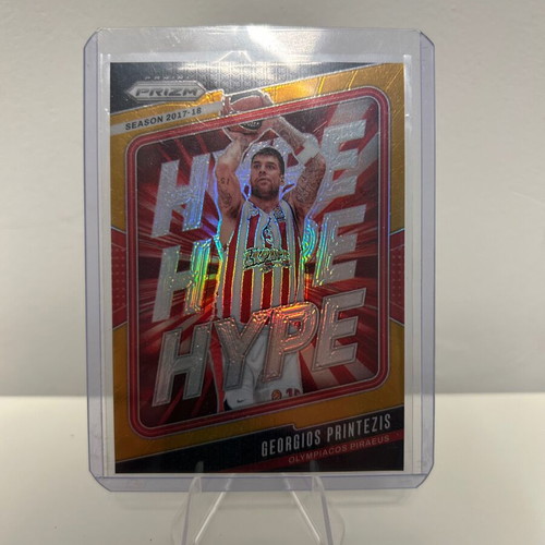 Euroleague Prizm Giorgos Printezis Get Hype Gold card /10 new