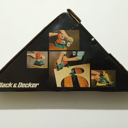 Vintage Black and Decker DNJ 50 drill 1980 unused, new