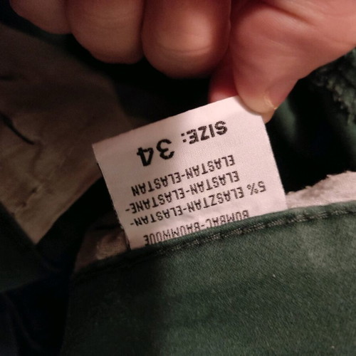 Pants used, cypress color