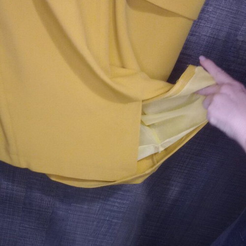 Gianni Rodini women's classic mustard dress like new, size 5