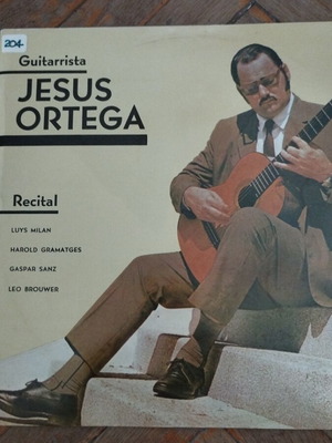 Jesus Ortega Recital Gatefold LP album used, classical