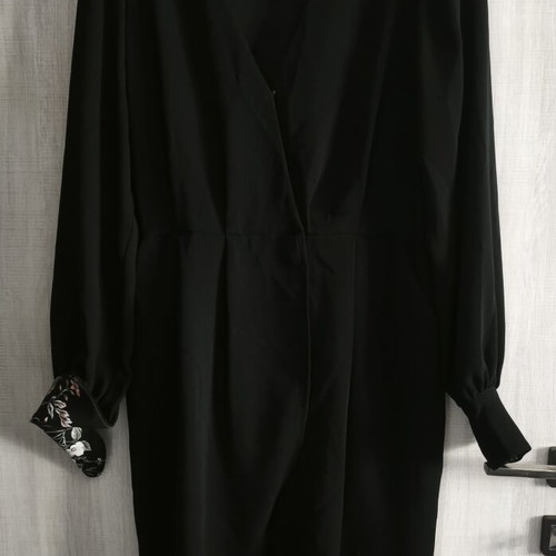 Lynne wrap dress like new, size 40, black