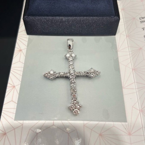 Diamond cross k18 certified