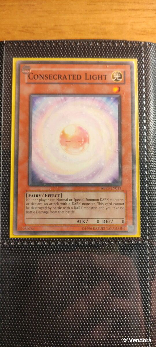 Consecrated Light Yu-Gi-Oh card used - € 9,99 - Vendora.cy
