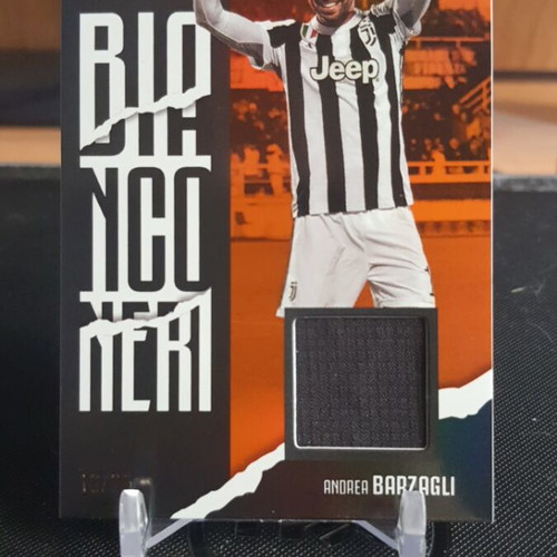 Topps Juventus Team Set 2023-24 Andrea Barzagli Patch match worn, like new