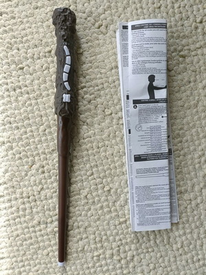 Harry Potter Wizard Training Wand like new with light and sound