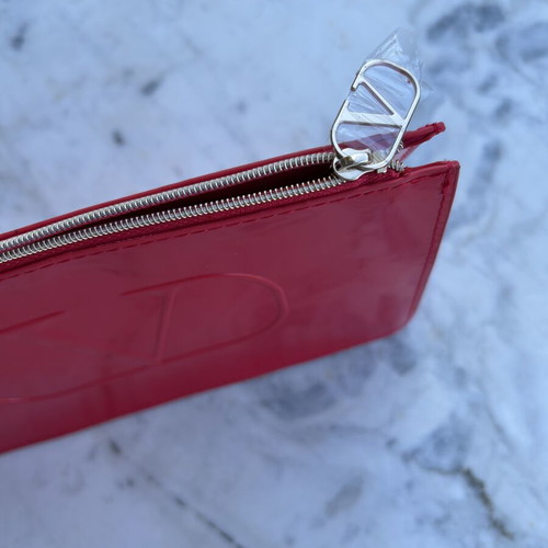 Valentino Garavani makeup bag new, red