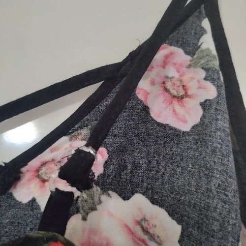 Tally Weijl Flowered Playsuit XS used, floral summer romper