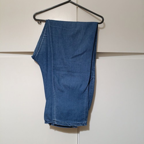 Women's denim pants medium size blue like new