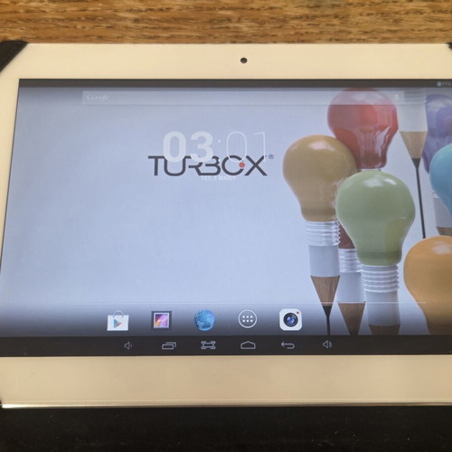 Turbo X tablet 16GB Android used with case