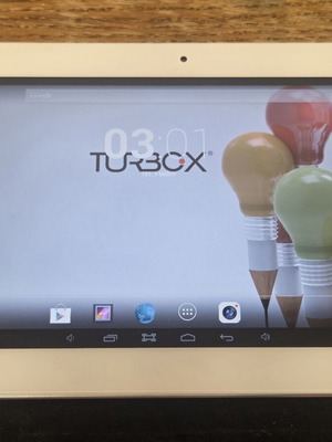Turbo X tablet 16GB Android used with case
