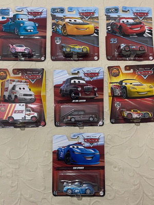 Cars Disney Pixar συλλογή 7 ηρώων καινούργια