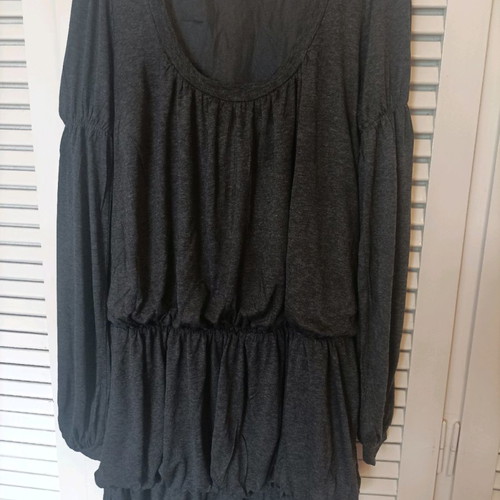 Makis Tselios dress used, dark gray, size L