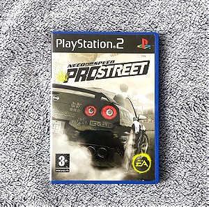 Need for Speed ProStreet PS2