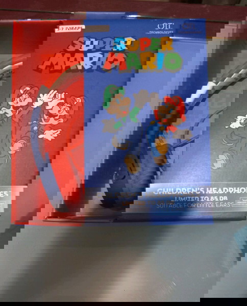 Παιδικά ακουστικά Qtl Super Mario
