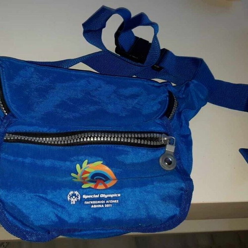 Special Olympics Athens 2011 waist bag like new, blue