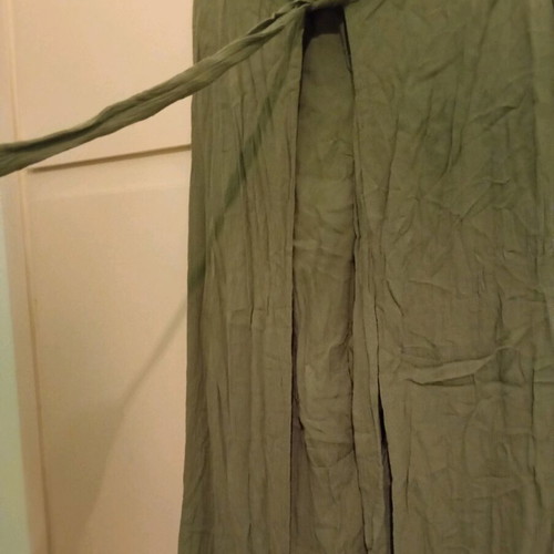 Funky Buddha pants used, green viscose L/XL