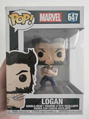 Logan #647 Marvel X-Men Funko Pop like new with box