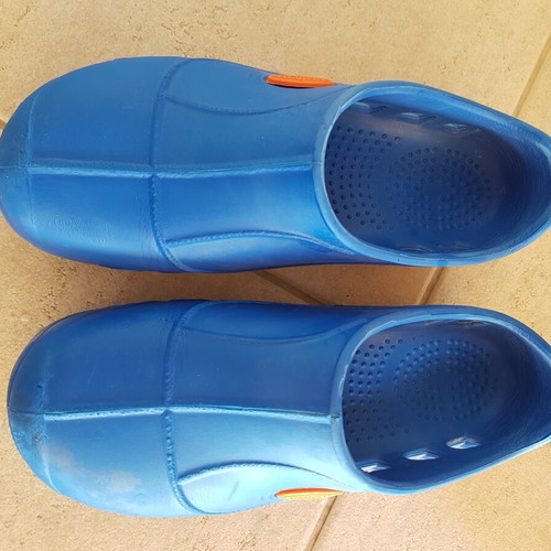 Emanuele Anatomical Clogs Like New, Blue, Size 37