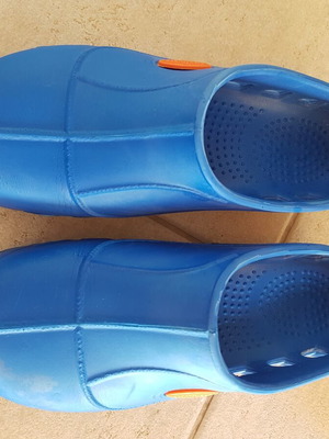 Emanuele Anatomical Clogs Like New, Blue, Size 37