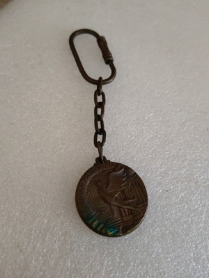 Vintage keychain used, good condition