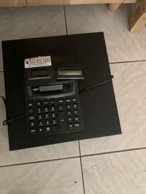 Cash register with drawer like new