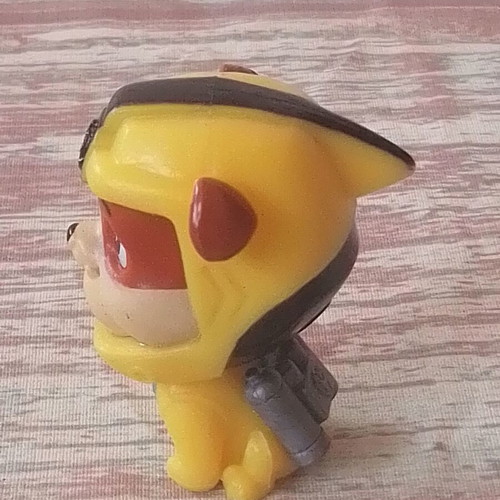 Paw Patrol Rubble figure used, height 4 cm