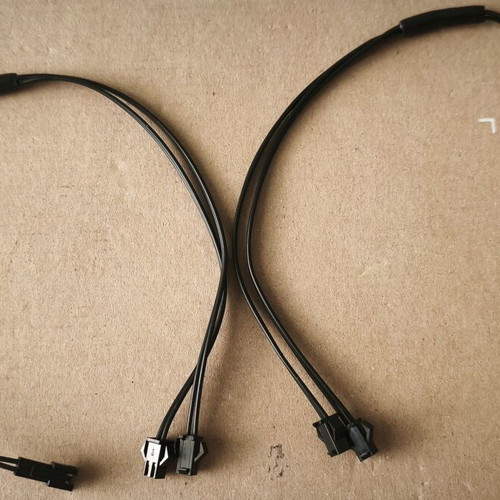 JST-SM 2-Pin Extension Cable 1 Female to 2 Male 40 cm Pack of 2