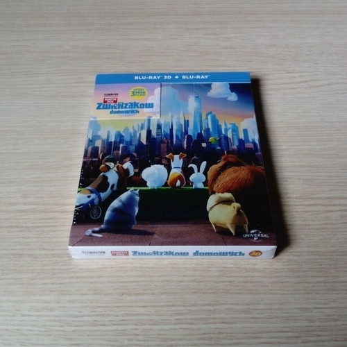 The Secret Life of Pets Steelbook Edition Blu-Ray 3D and 2D new, dubbed
