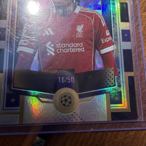 Topps Gold 2025-2026 Rio Ngumoha Rookie Card 16/50 Future Stars