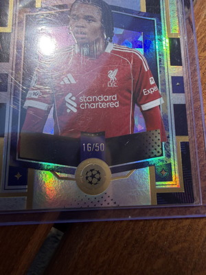 Topps Gold 2025-2026 Rio Ngumoha Rookie Card 16/50 Future Stars