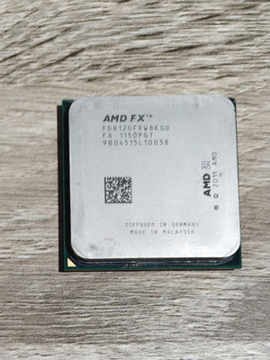 AMD FX 8120 AM3 επεξεργαστής μεταχειρισμένος χωρίς ψύκτρα