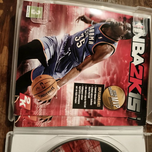 NBA 2K15 PS3 PlayStation 3 game like new with booklet