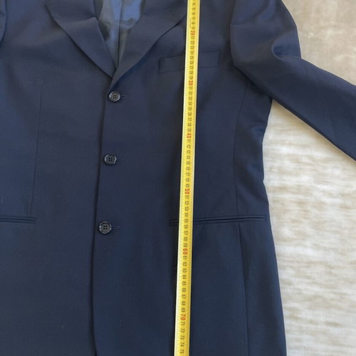 Hugo Boss men's wool suit gray No 50 like new