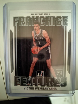 2023-24 Panini-Donruss Basketball Victor Wembanyama RC Franchise Features new