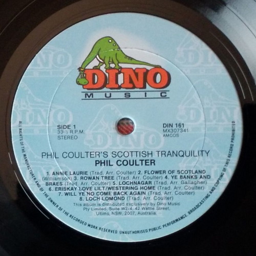 Phil Coulter Scottish Tranquility vinyl like new, folk