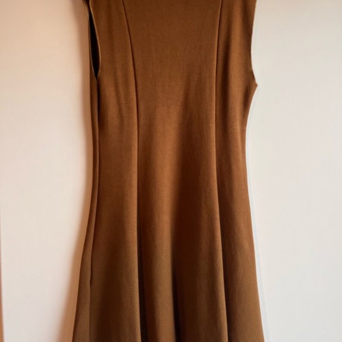 Zara dress size L brown like new