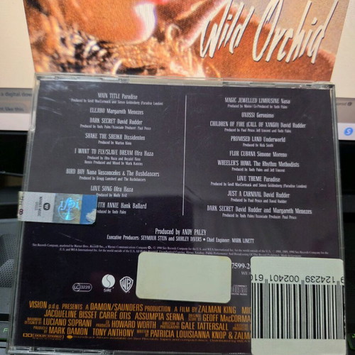Wild Orchid movie soundtrack CD like new, electronic