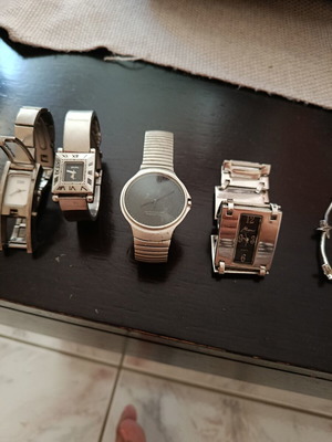 Women's wristwatches used, set of several